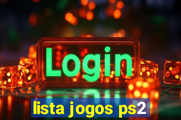 lista jogos ps2